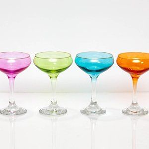 Lilly Pulitzer cocktail glasses
